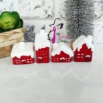 4'LÜ KARLI EV SİLİKON KALIBI