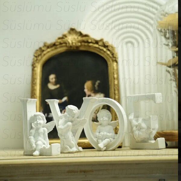 LOVE Melek Harf Kalıbı SS2834