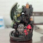 Ejderhalı  Baykuşlu Çift yön Tütsülük Kalıbı