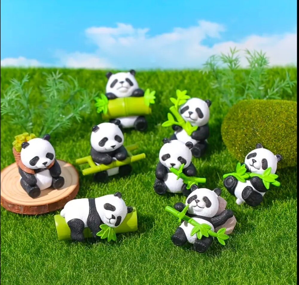 8 li Panda Kalıbı - Görsel 2