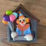 Pencerede Palyaço Kalıbı