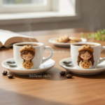 2’liKurabiye bebek fincan magneti silikon kalıbı