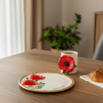 Gelincik Tabağı  & Fincan Magneti Kalıbı